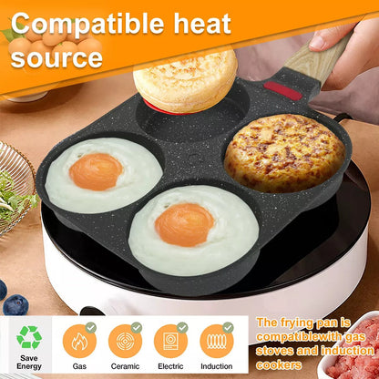 🏆Hot Sale⚡🔥🍳4 Egg Frying Pan