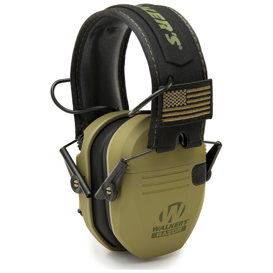Walker's Razor Electronic Folding Earmuffs