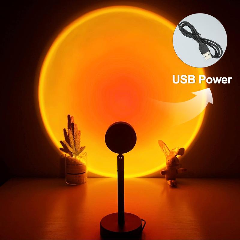 Mini RGB Sunset Lamp Projector Night Light