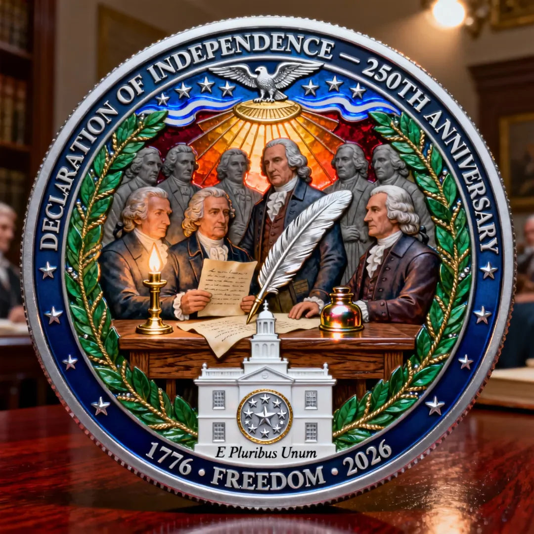 🔥 Flash Sale: Save 60% Now - Declaration of Independence – 250th Anniversary Commemorative Coin