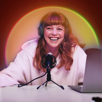 Mini RGB Sunset Lamp Projector Night Light