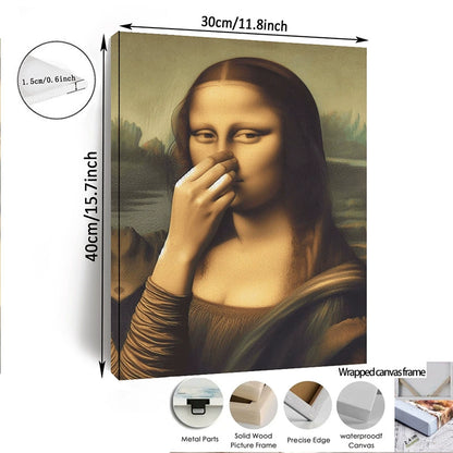 🎁🎨🧻Funny Bathroom Art Frameless- Add Some Holiday Laughs! 😂