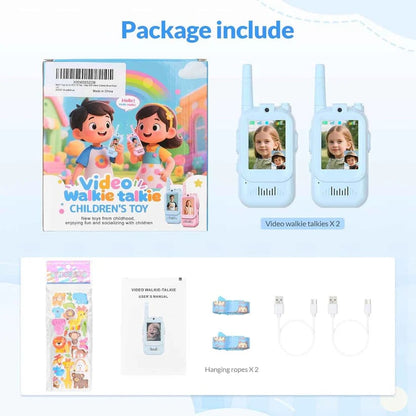 📞  2PCS Kids Video Walkie Talkies Toys🎄