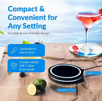 🎉Best Gift🔥 Smart Coaster 2.0 Cocktail Machine – Your Home Smart Mixologist, Grab Now!