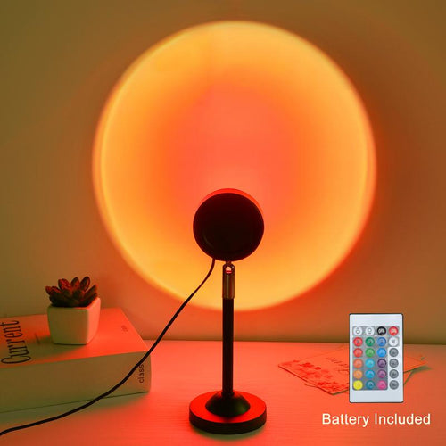 Mini RGB Sunset Lamp Projector Night Light