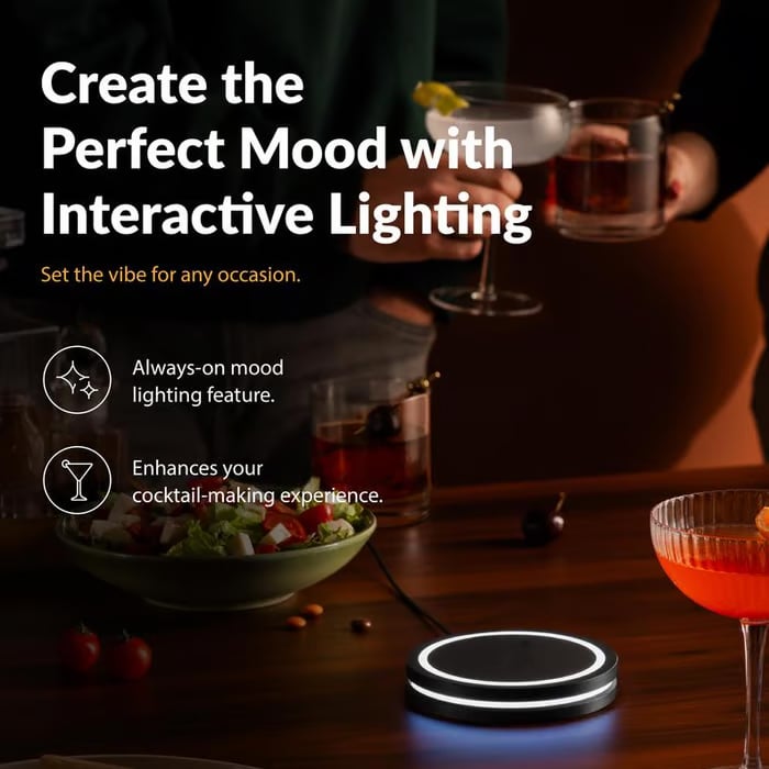 🎉Best Gift🔥 Smart Coaster 2.0 Cocktail Machine – Your Home Smart Mixologist, Grab Now!
