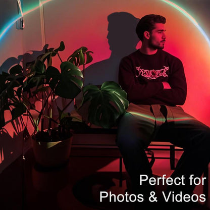 Mini RGB Sunset Lamp Projector Night Light