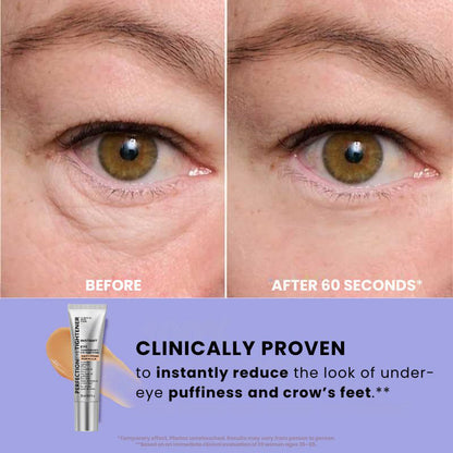 Tired of Puffy Eyes, Fine Lines & Crow’s Feet? Get Instantly Lifted, Smooth Under-Eyes in 60 Seconds – No Caking, No Tightness!