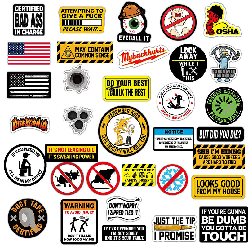 150PCS Funny & Non-marking Stickers